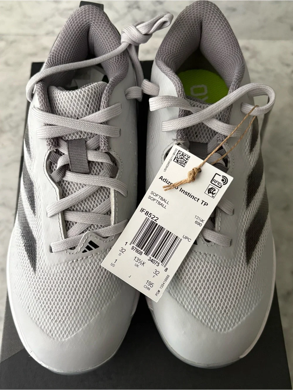 Adidas Adizero Instinct TPU Unisex Molded Softball Cleats Size 1K Little Girl